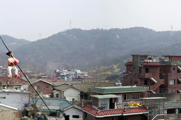 수련자 - 능공허보 Digital Photo  Print,90x260cm,2005-6.jpg